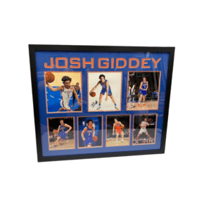 Josh Giddey Autographed and Framed Rookie Piece