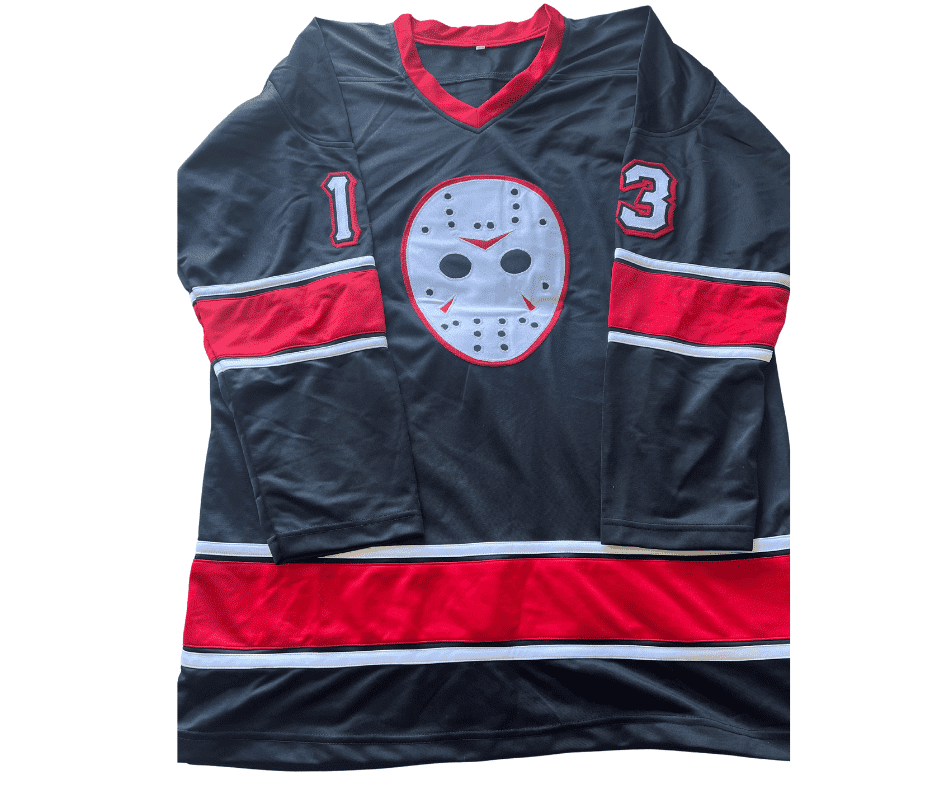 Ari Lehman signed Friday the 13th Jason Voorhees jersey