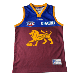 Jason Akermanis game worn Brisbane Lions jersey 2006