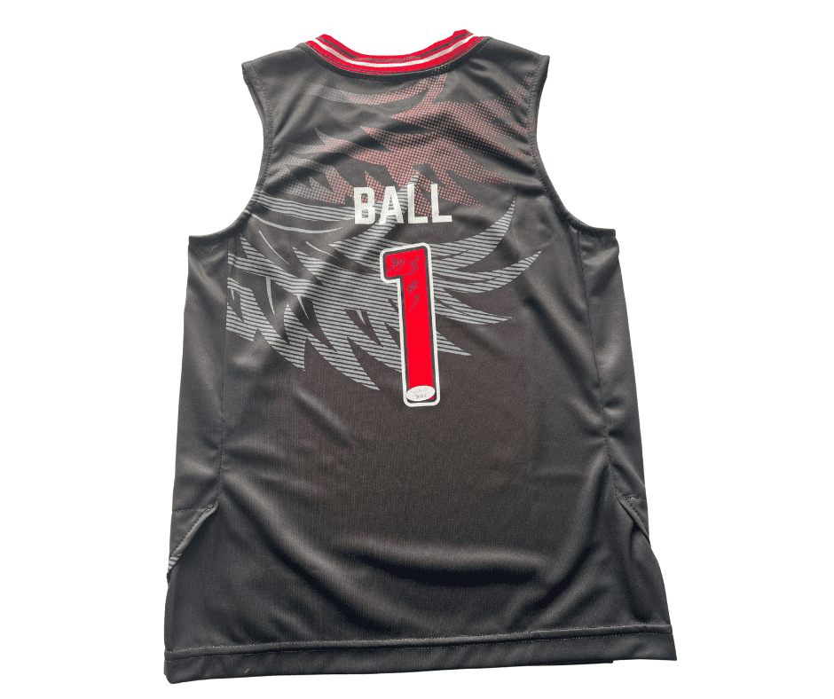 Lamelo ball best sale signed jersey