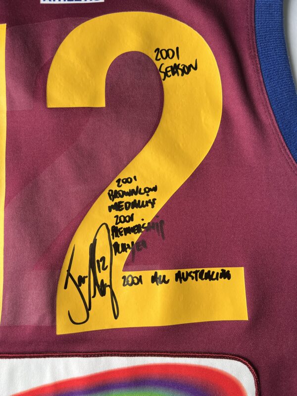 Jason Akermanis 2001 Training Jersey - Image 3