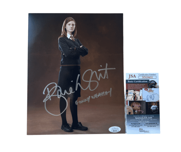 Bonnie Wright signed ‘Ginny Weasley’ 8x10